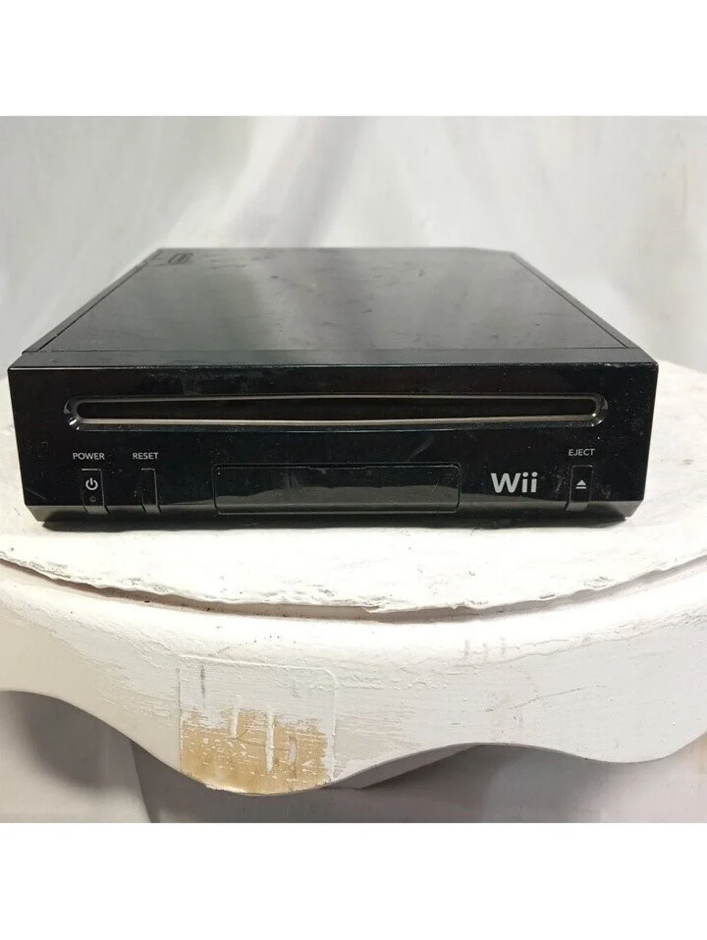 Nintendo Wii Console Family Edition Model RVL-101 Black Gaming System Tested